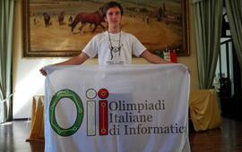 Grande risultato di un nostro studente alle Olimpiadi di Informatica