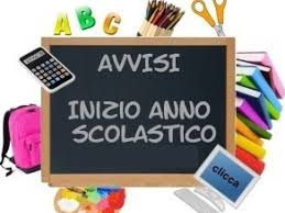 INDICAZIONI INIZIO SCUOLA PER L'A.S. 2020/21